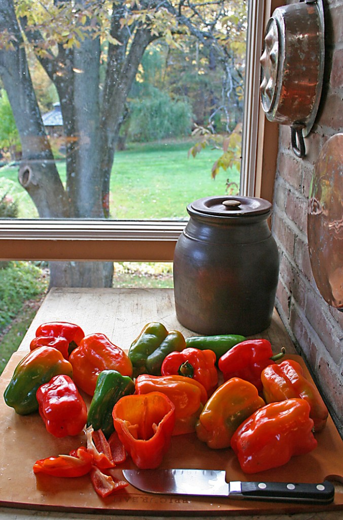 From the Kitchen Garden: Freezing Peppers, Plus a Fantastic Recipe